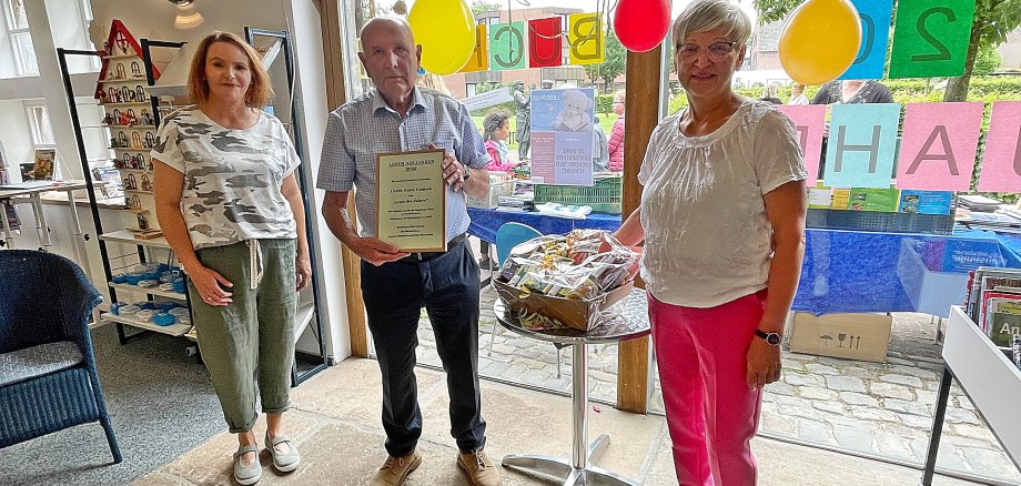Harry Gentsch 50 Jahre treuer Leser