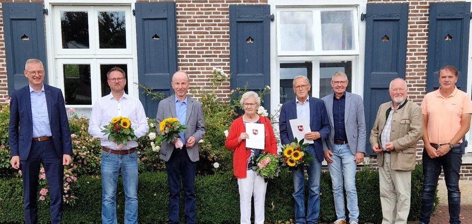 Foto Verabschiedung Schiedsfrau/Schiedsmann