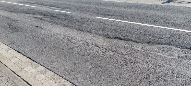 Bild Asphalt Bahnübergang Mühlenstraße Bild Asphalt Bahnübergang Mühlenstraße