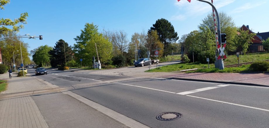 Bild Bahnübergang Mühlenstraße