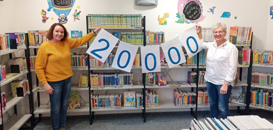 20000te Ausleihe Bücherei Emlichheim
