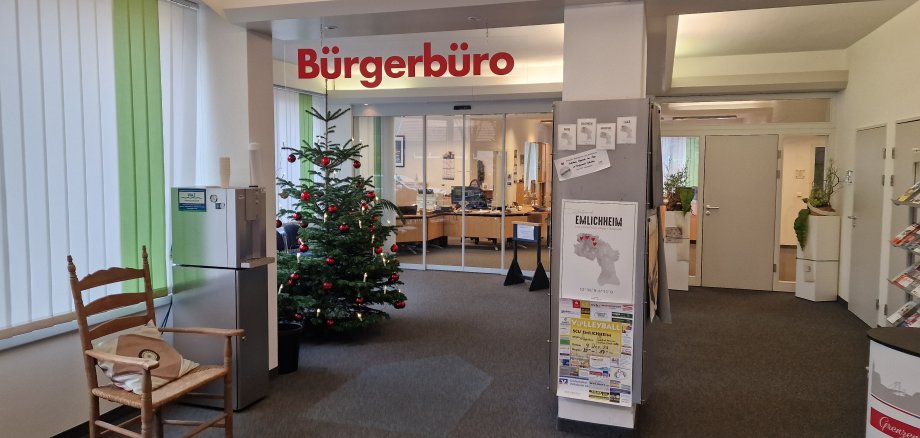 Bürgerbüro - neue Öffnungszeiten