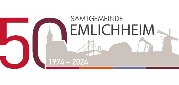 Logo 50 Jahre Samtgemeinde Emlichheim