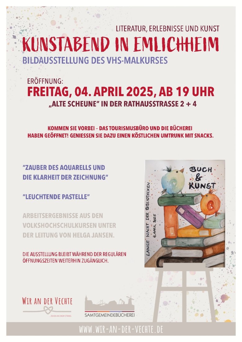 Bild Plakat Lange Nacht der Bibliotheken 2025