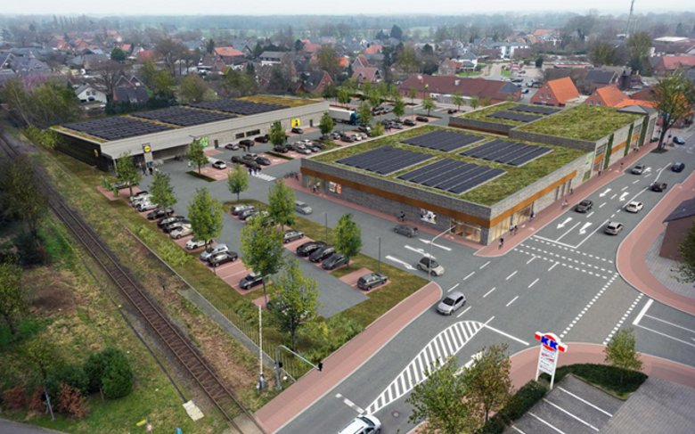 Bild Visualisierung Lidl Gelände Emlichheim Bild Visualisierung Lidl Gelände Emlichheim