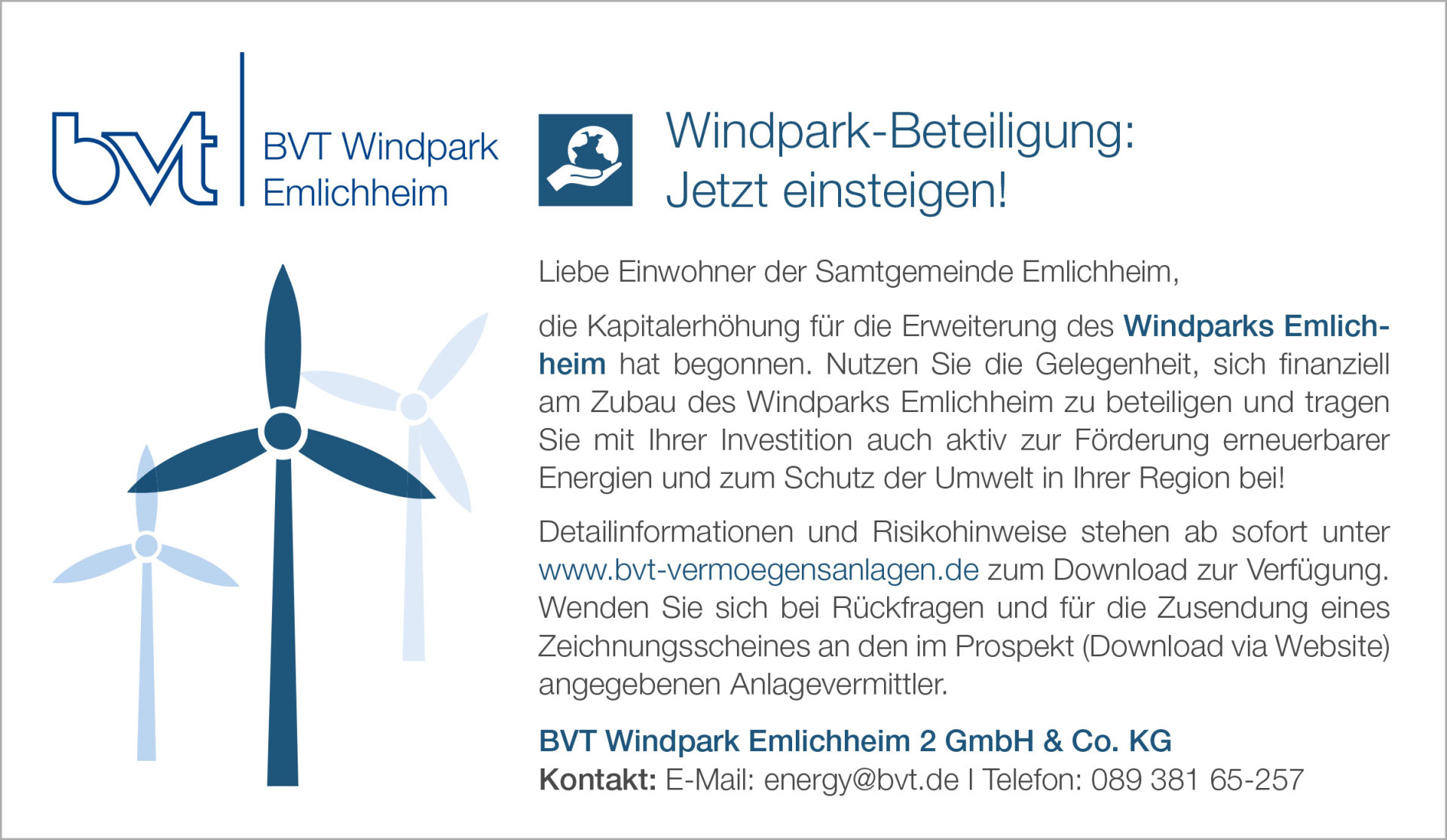 Bild Grafik BVT Windpark