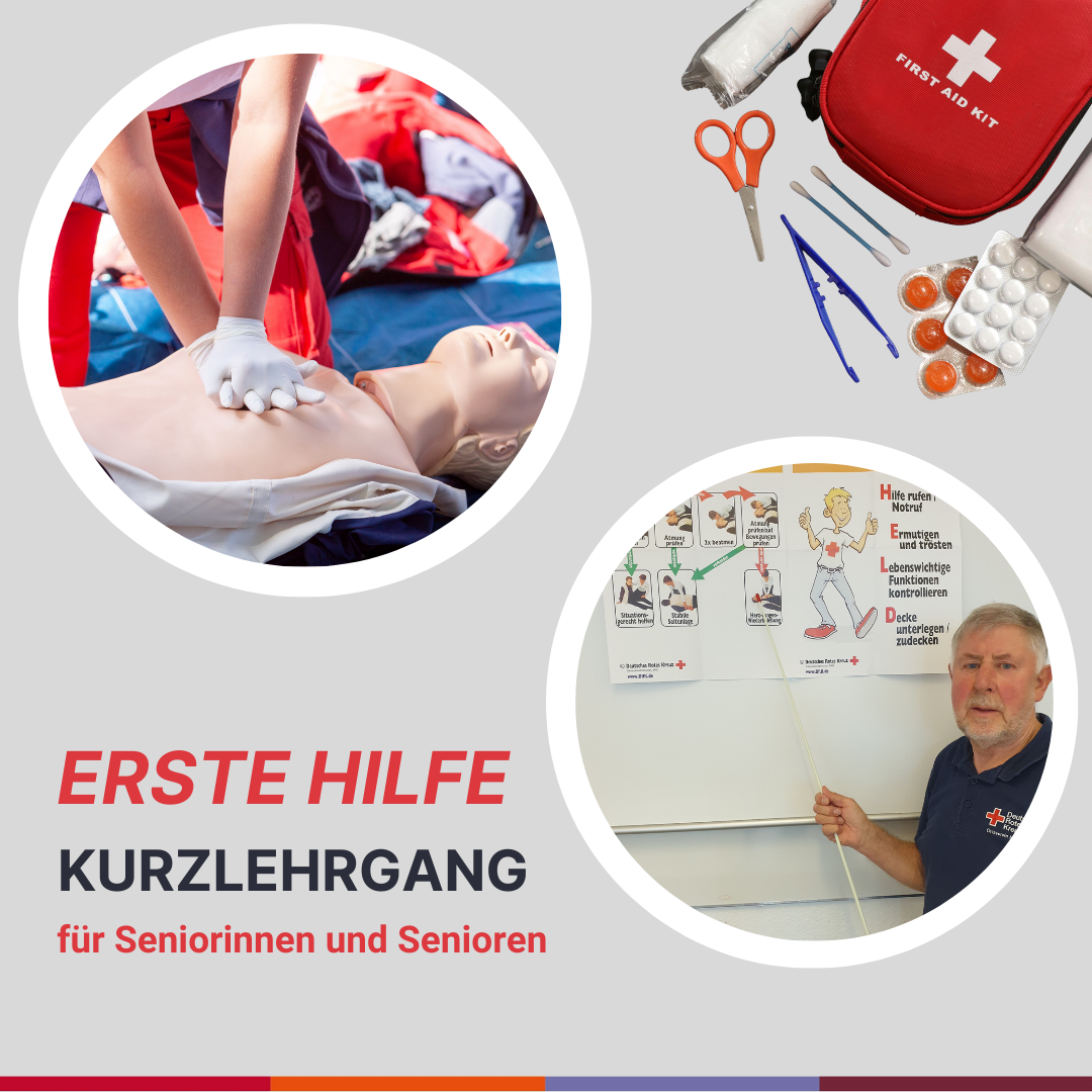 Werbeflyer, zeigt den Kursleiter