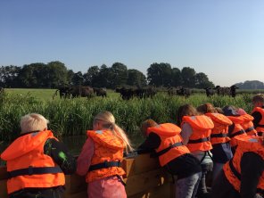 Bild Schwimmendes Klassenzimmer auf der Vechtezomp