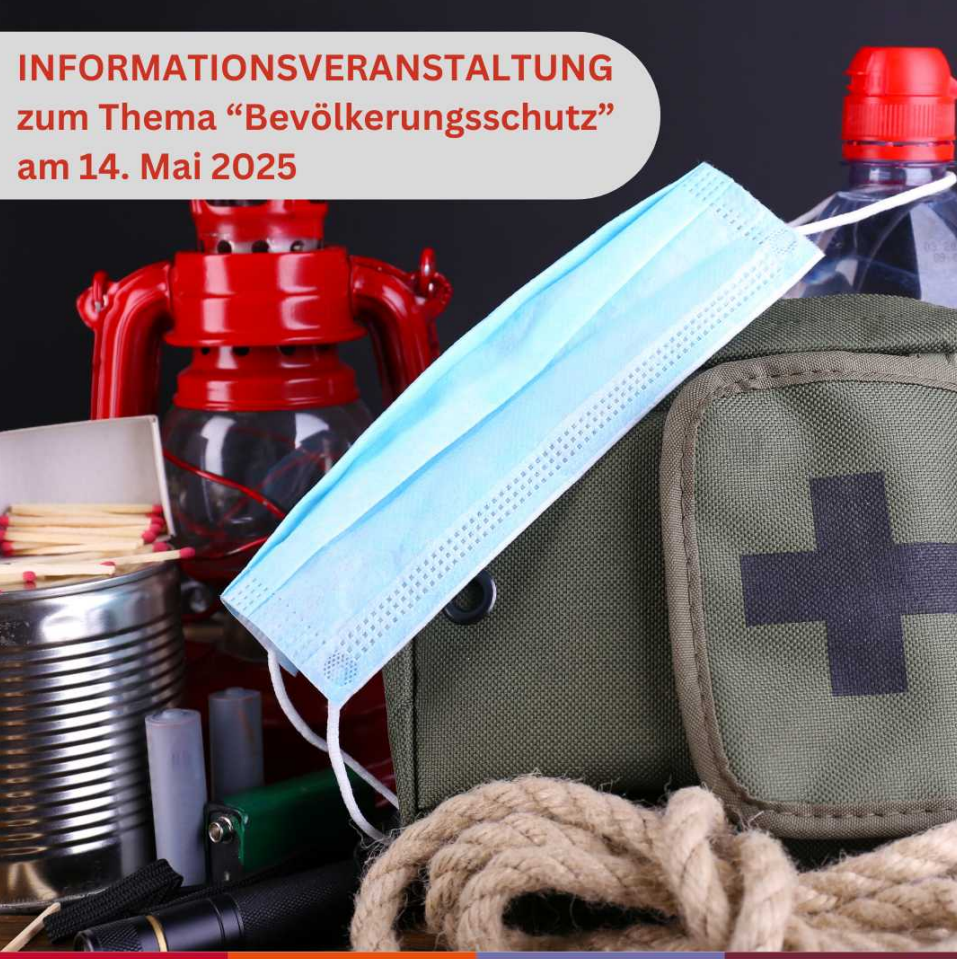 Gegenstände für den Bevölkerungsschutz. 