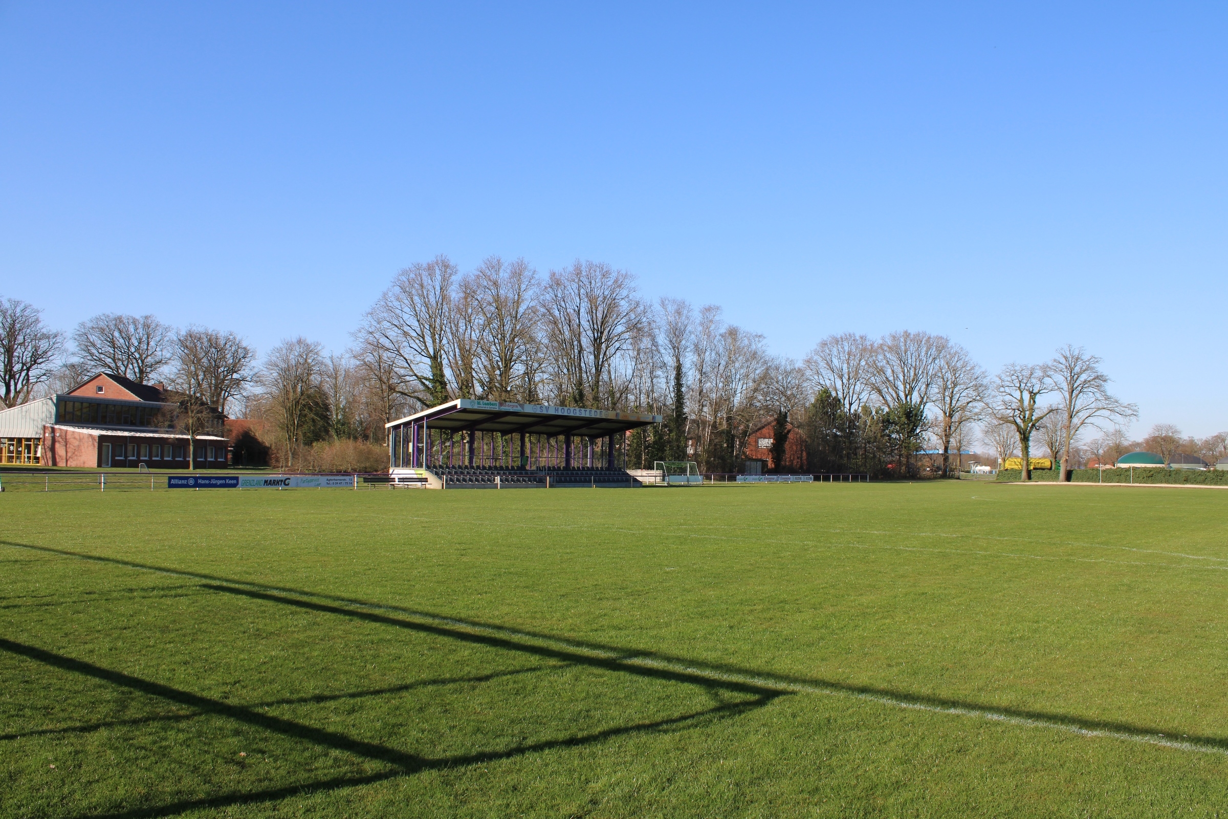 BIld Sportplatz Hoogstede