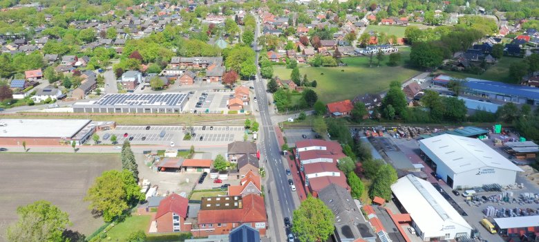 Luftbild Ortskern Emlichheim