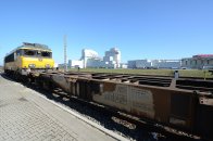 Bild Schiene und Zug GVZ Europark Bild Schiene und Zug GVZ Europark